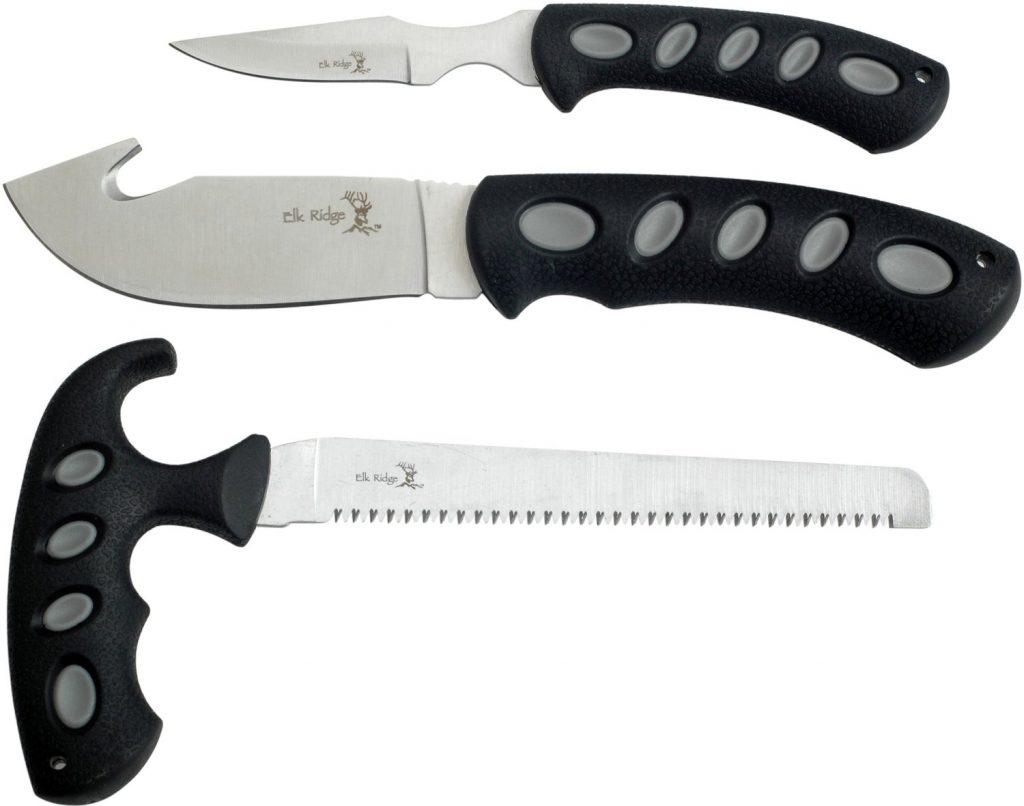 Elk Ridge ER-252 Hunting Knife Set 3-Piece