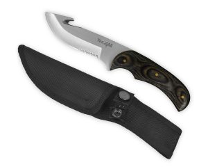 Tactical Hunting Survival Knife Skinner Gut Hook Fixed Blade