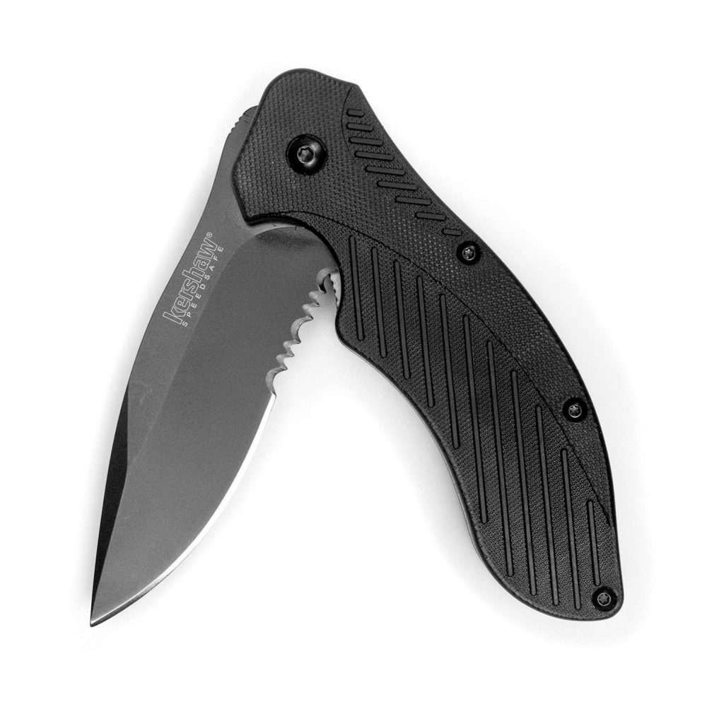 Kershaw 1605CKTST Clash Folding Knife with SpeedSafe (2-Step Serration)