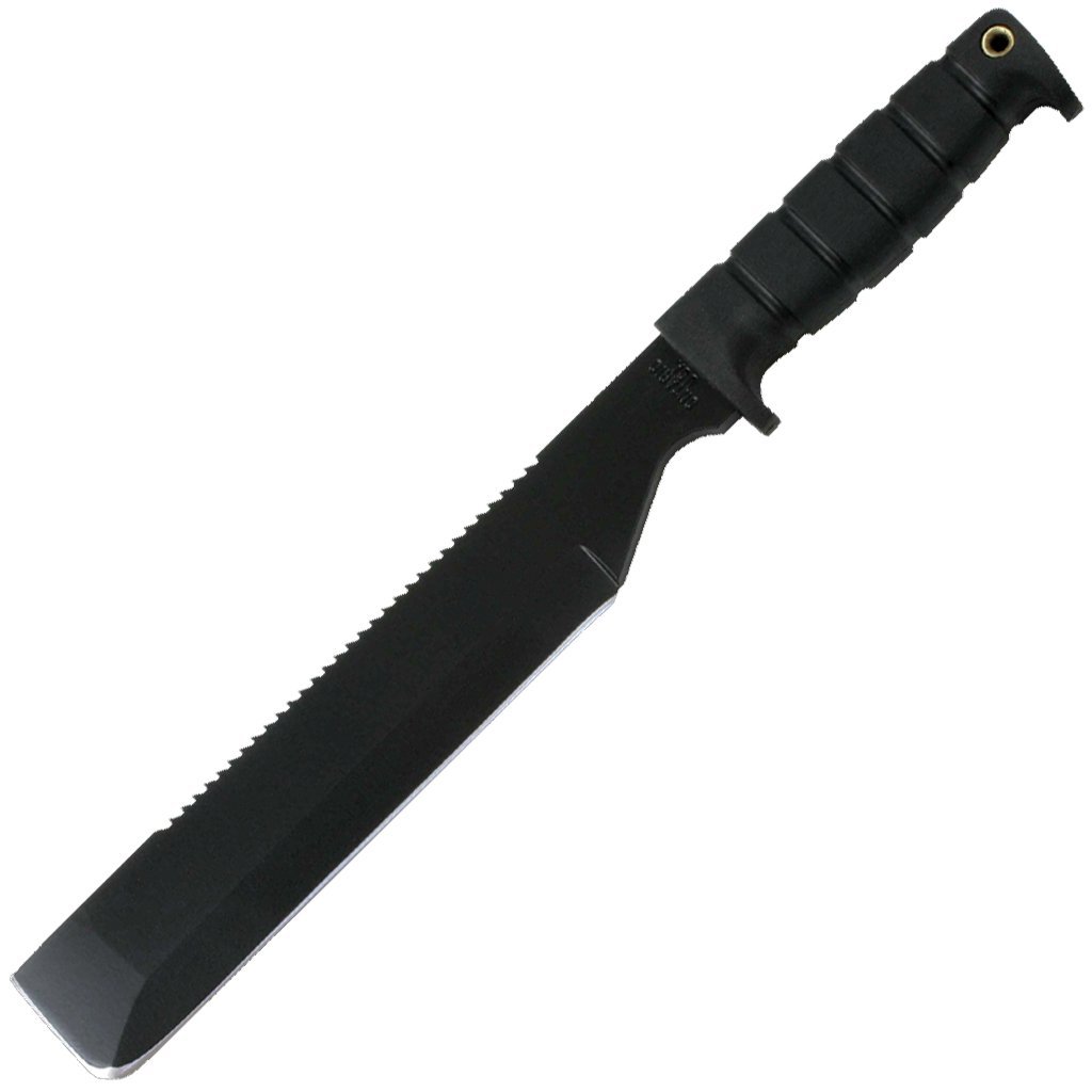 Ontario 8335 SP8 Machete Survival 10-Inch 1095 Carbon Sawback Blade